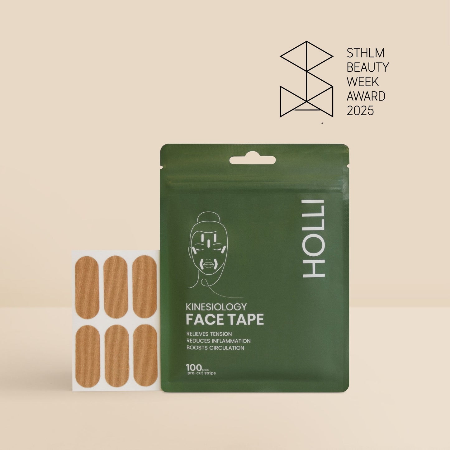 Pre-cut Face Tape Kit (100 st)